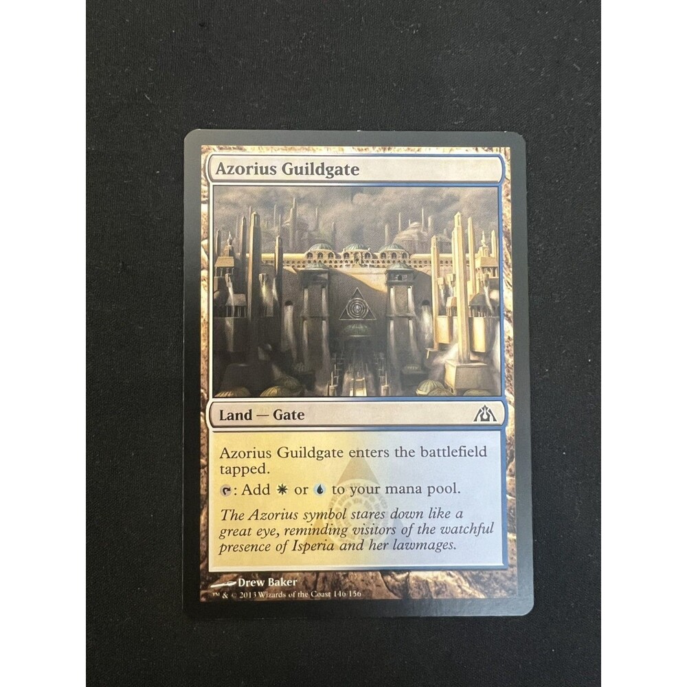 Azorius Guildgate DGM 146/156 MP Gate Land MTG LP